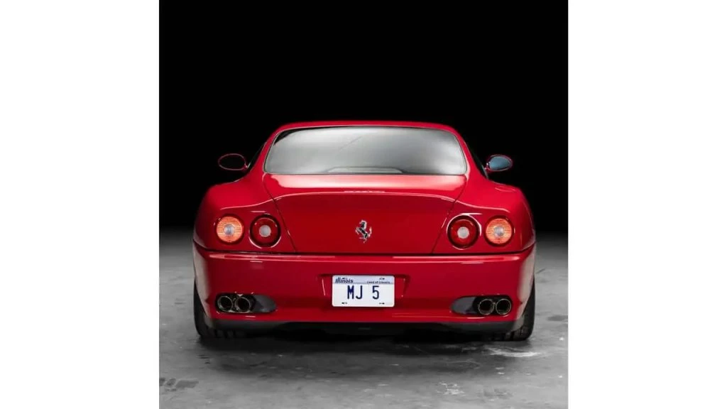Ferrari 550 Maranello Майкла Джордана Ferrari 550 Maranello Майкла Джордана