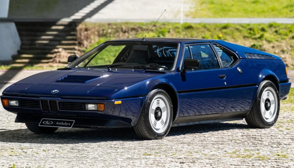 Один з трьох: BMW M1 1979 року з пресслужби продають на аукціоні: яка ціна (фото)
