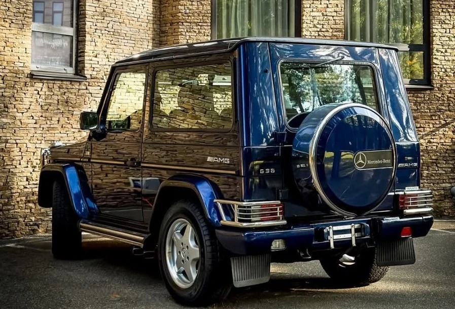Рідкісний тридверний Гелендваген Mercedes-Benz G 36 AMG помітили у Києві (фото)